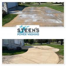 House Soft Wash and Concrete Surface Cleaning in Lake St. Louis, MO 3
